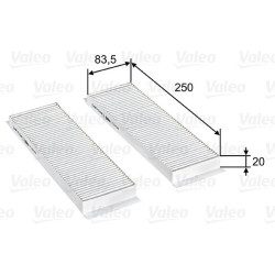 Filtras, salono oras VALEO 715748