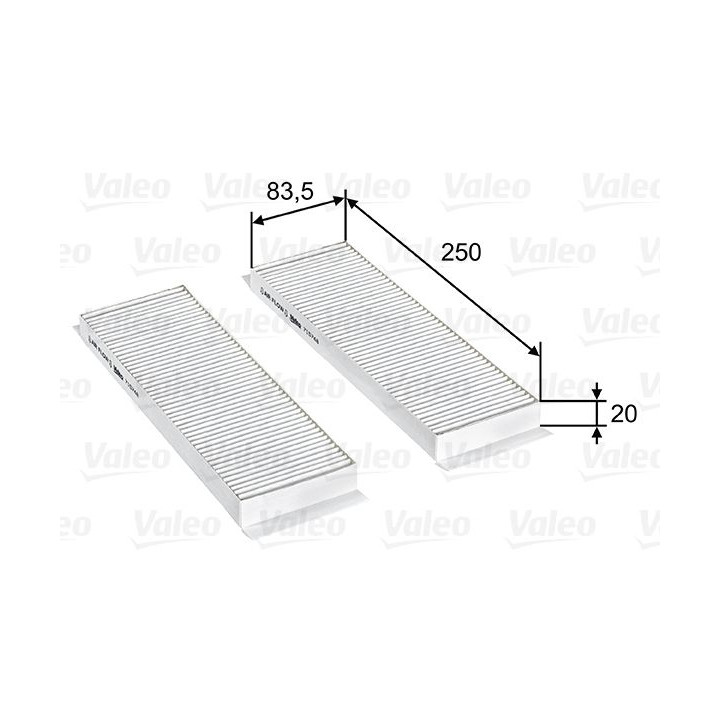 Filtras, salono oras VALEO 715748
