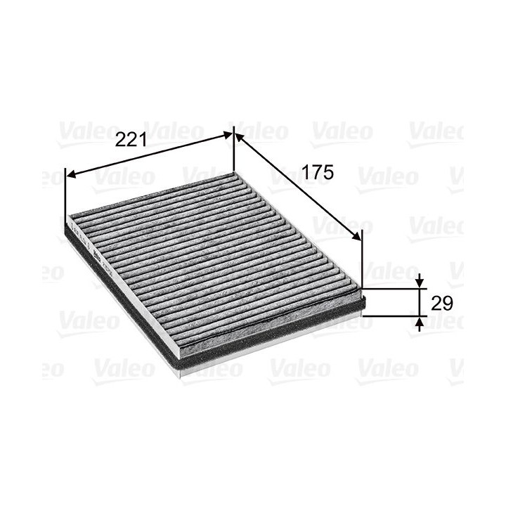 Filtras, salono oras VALEO 715750