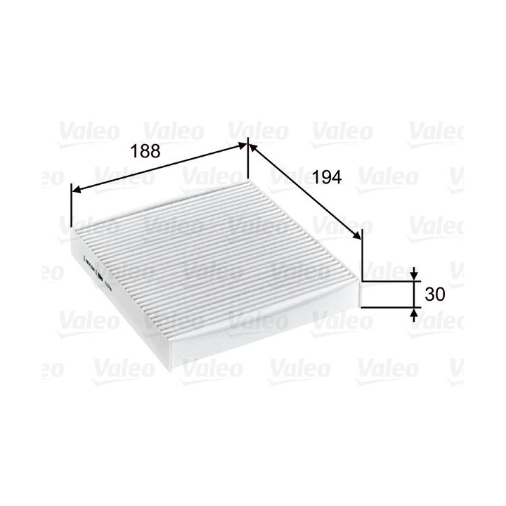 Filtras, salono oras VALEO 715755