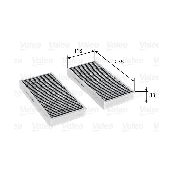 Filtras, salono oras VALEO 715811