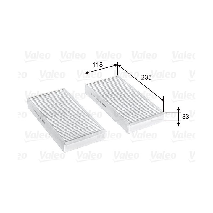 Filtras, salono oras VALEO 715812