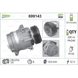 Kompresorius, oro kondicionierius VALEO 699143
