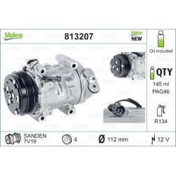 Kompresorius, oro kondicionierius VALEO 813207