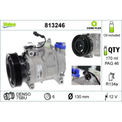 Kompresorius, oro kondicionierius VALEO 813246