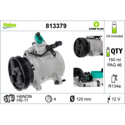Kompresorius, oro kondicionierius VALEO 813379