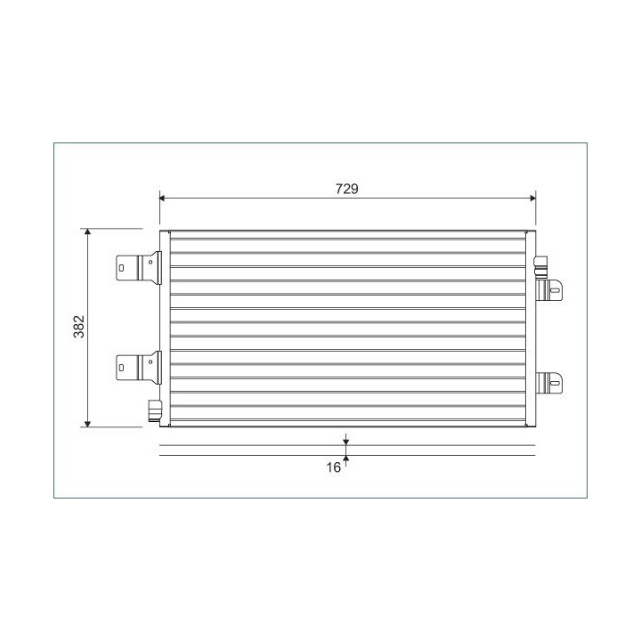 Kondensatorius, oro kondicionierius VALEO 814003