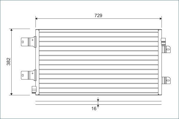 Kondensatorius, oro kondicionierius VALEO 814003