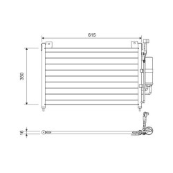 Kondensatorius, oro kondicionierius VALEO 814038