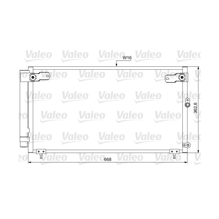 Kondensatorius, oro kondicionierius VALEO 814047