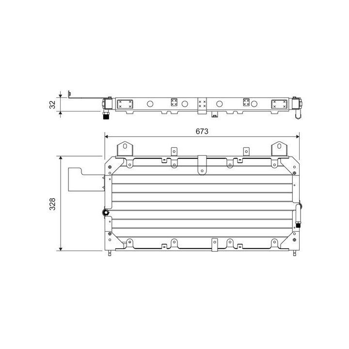 Kondensatorius, oro kondicionierius VALEO 814062