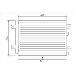 Kondensatorius, oro kondicionierius VALEO 814077