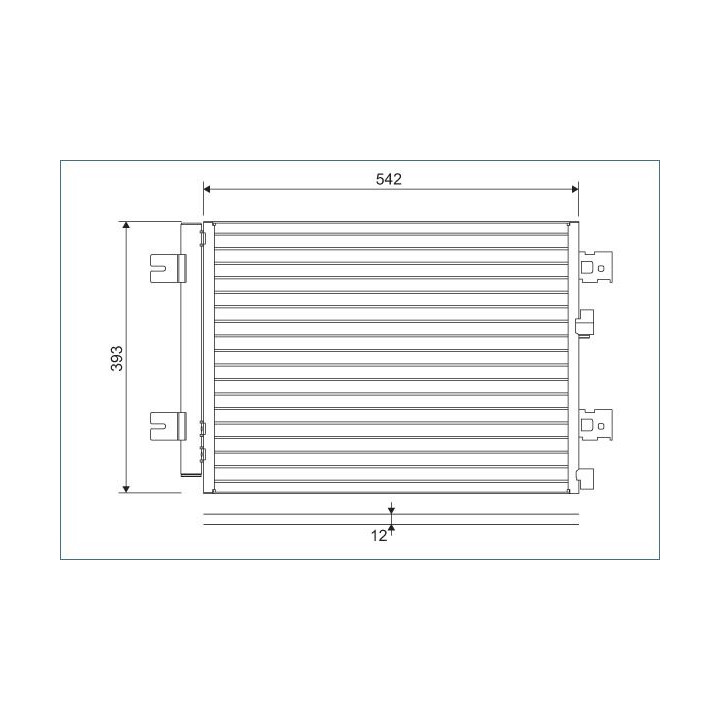 Kondensatorius, oro kondicionierius VALEO 814077