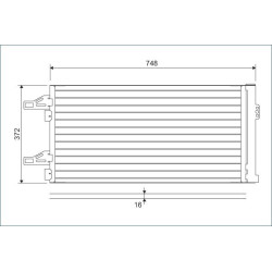 Kondensatorius, oro kondicionierius VALEO 814085
