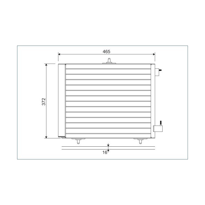 Kondensatorius, oro kondicionierius VALEO 814095