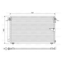 Kondensatorius, oro kondicionierius VALEO 814112