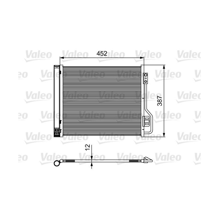 Kondensatorius, oro kondicionierius VALEO 814114