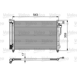 Kondensatorius, oro kondicionierius VALEO 814115