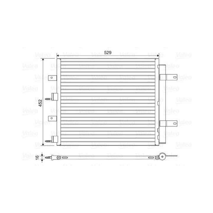 Kondensatorius, oro kondicionierius VALEO 814196