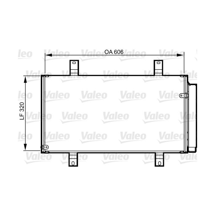 Kondensatorius, oro kondicionierius VALEO 814215