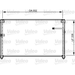 Kondensatorius, oro kondicionierius VALEO 814251