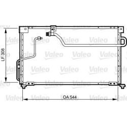 Kondensatorius, oro kondicionierius VALEO 814254