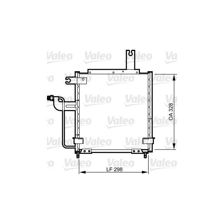 Kondensatorius, oro kondicionierius VALEO 814258