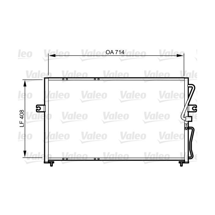 Kondensatorius, oro kondicionierius VALEO 814270