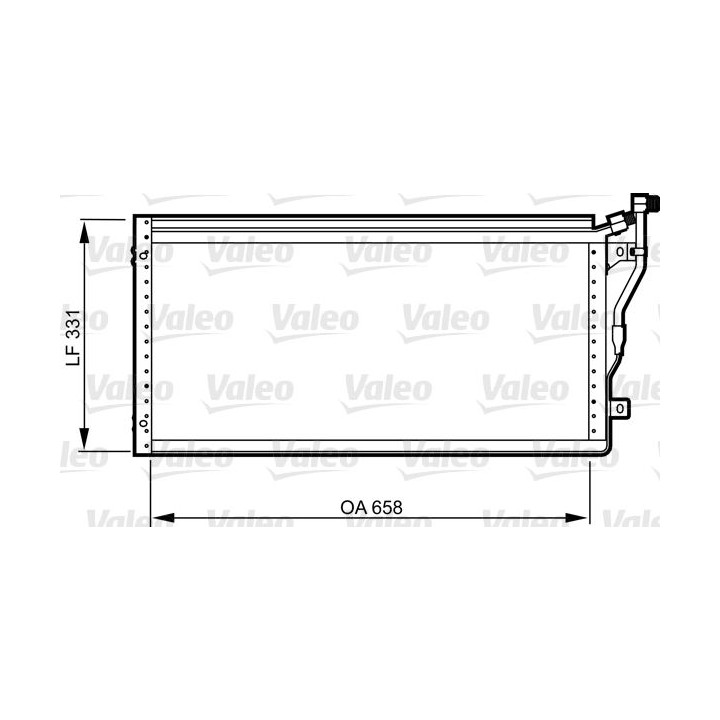 Kondensatorius, oro kondicionierius VALEO 814292