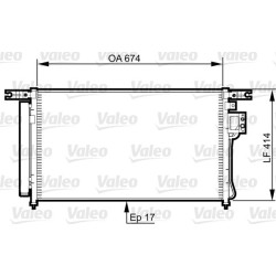 Kondensatorius, oro kondicionierius VALEO 814353