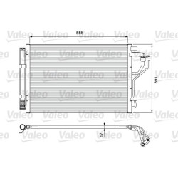Kondensatorius, oro kondicionierius VALEO 814394