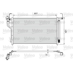 Kondensatorius, oro kondicionierius VALEO 814400