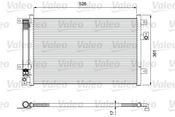 Kondensatorius, oro kondicionierius VALEO 814405