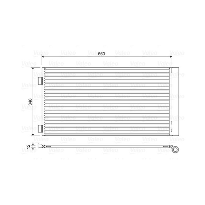 Kondensatorius, oro kondicionierius VALEO 814408