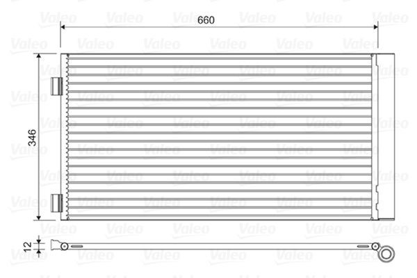 Kondensatorius, oro kondicionierius VALEO 814408