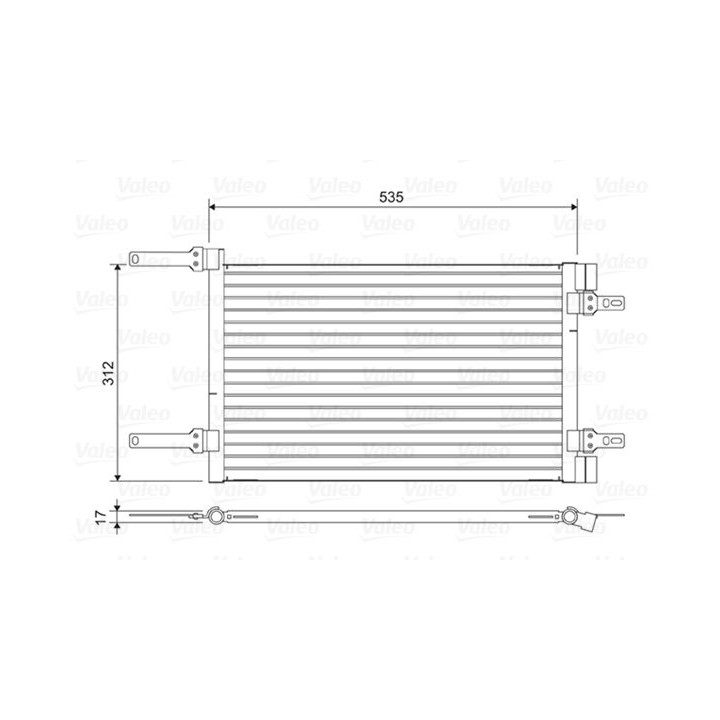 Kondensatorius, oro kondicionierius VALEO 814438