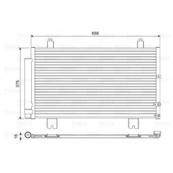 Kondensatorius, oro kondicionierius VALEO 814451