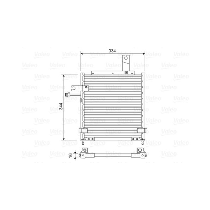 Kondensatorius, oro kondicionierius VALEO 814482