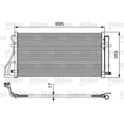 Kondensatorius, oro kondicionierius VALEO 814488