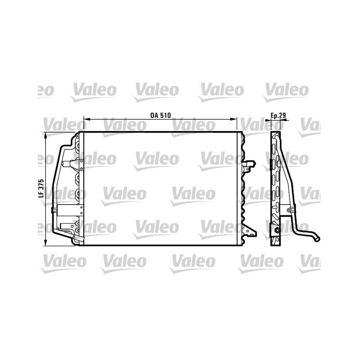 Kondensatorius, oro kondicionierius VALEO 816898