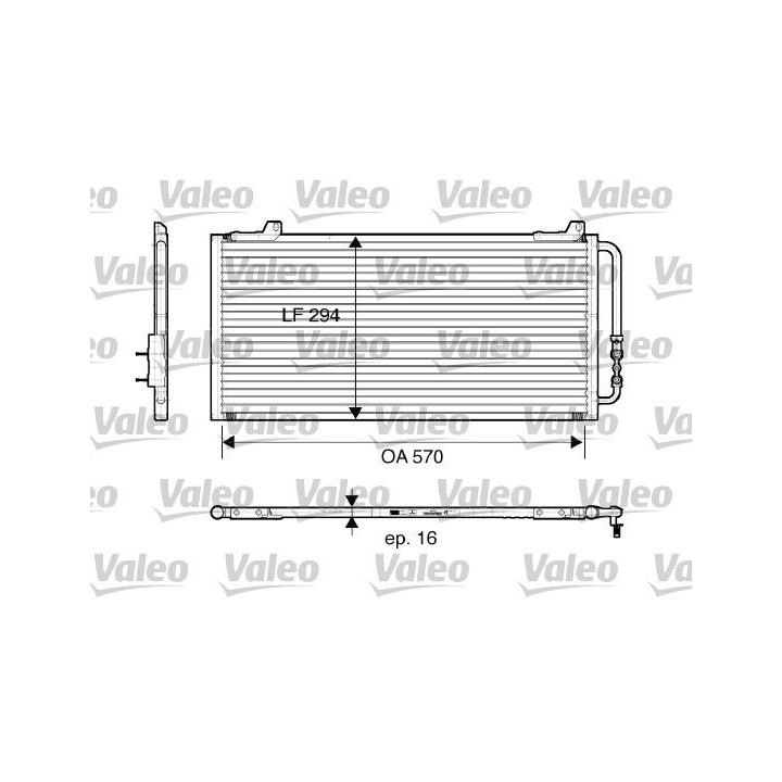 Kondensatorius, oro kondicionierius VALEO 816921