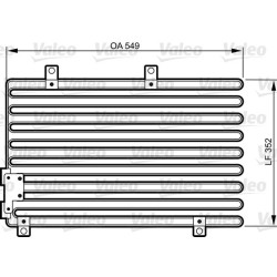 Kondensatorius, oro kondicionierius VALEO 816973