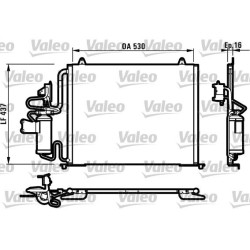 Kondensatorius, oro kondicionierius VALEO 817061