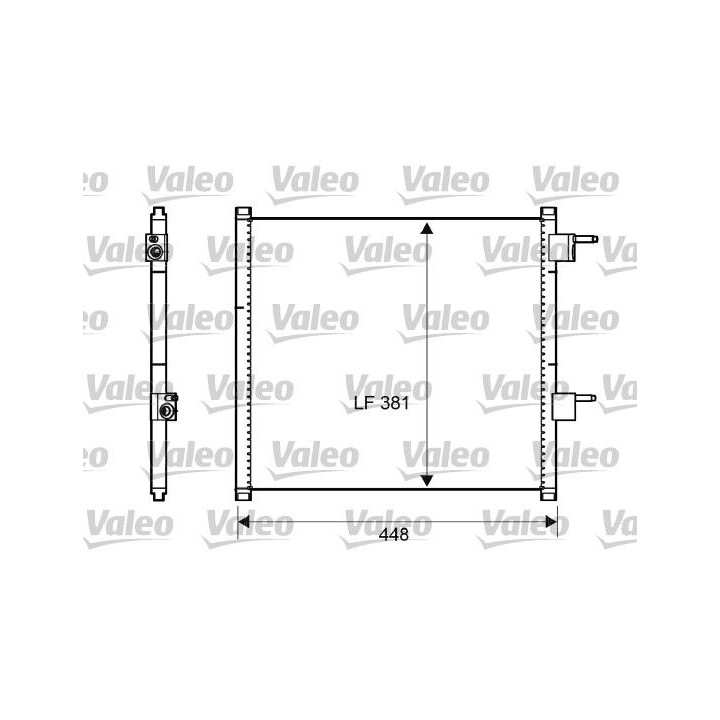 Kondensatorius, oro kondicionierius VALEO 817225