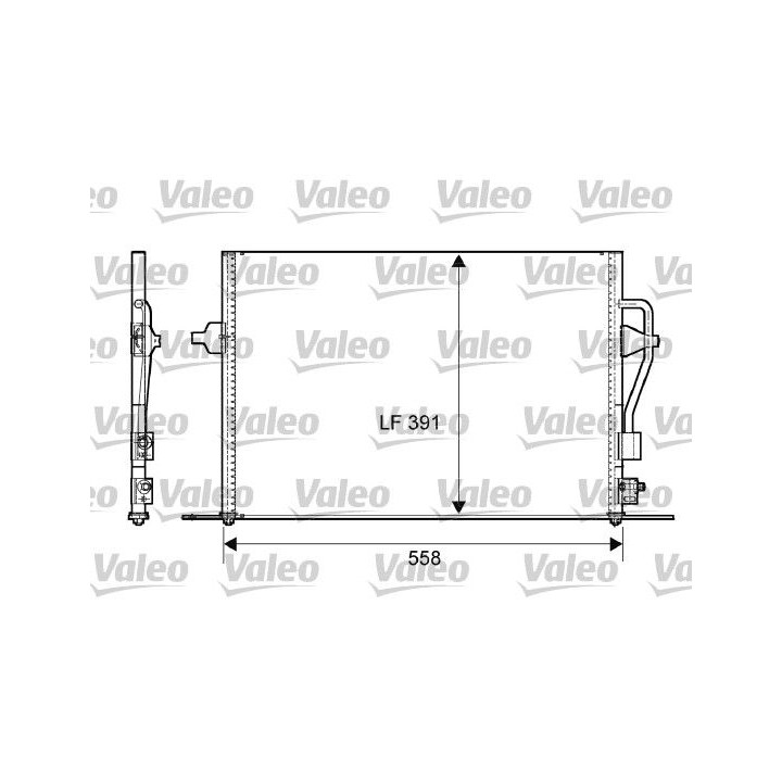 Kondensatorius, oro kondicionierius VALEO 817232