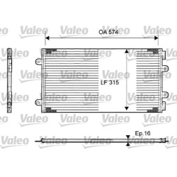 Kondensatorius, oro kondicionierius VALEO 817385