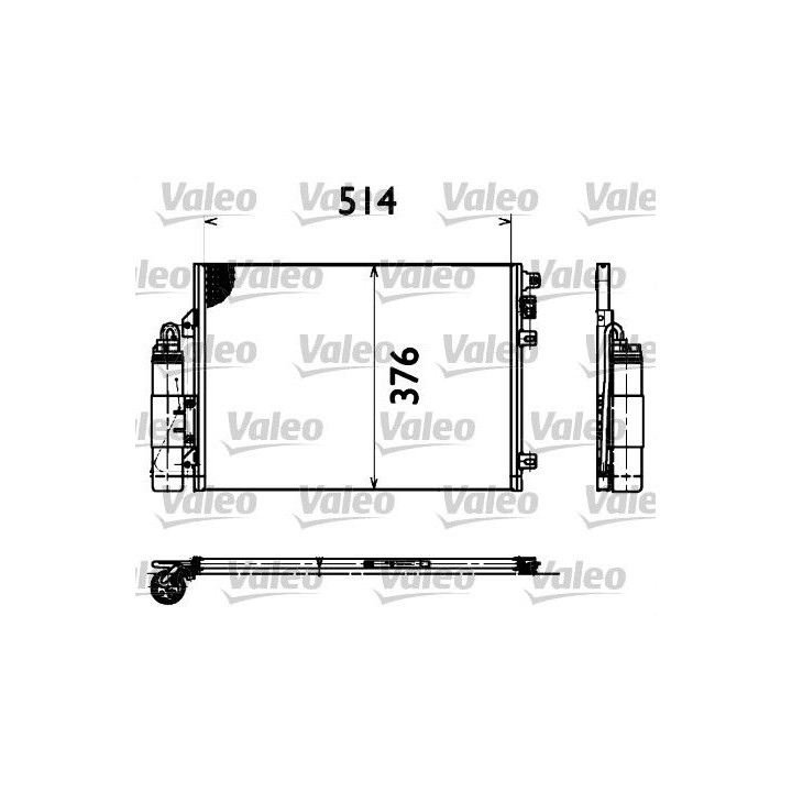 Kondensatorius, oro kondicionierius VALEO 817428