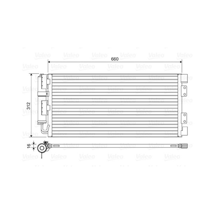 Kondensatorius, oro kondicionierius VALEO 817549