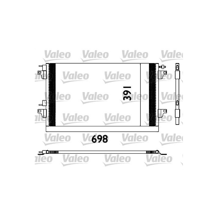 Kondensatorius, oro kondicionierius VALEO 817568