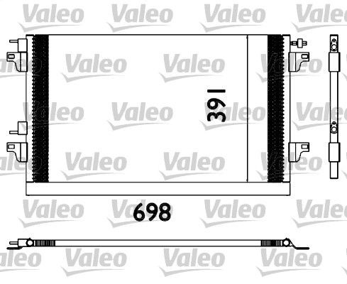 Kondensatorius, oro kondicionierius VALEO 817568
